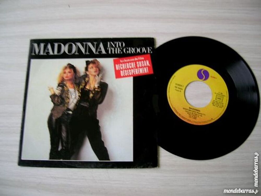 45 TOURS MADONNA Into the groove CD et vinyles