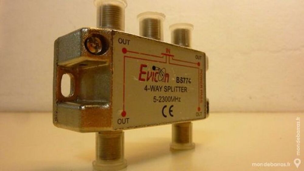 R&eacute;partiteur d'antenne (SPLITTER) Photos/Video/TV
