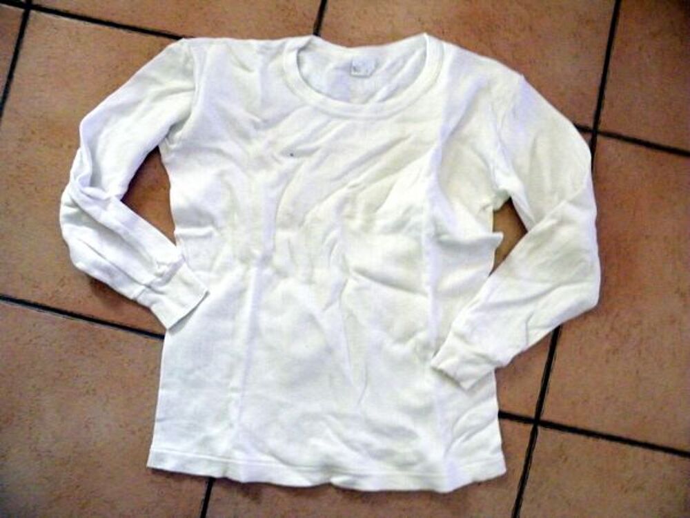 t shirt blanc 6 ans manches longues Vêtements enfants
