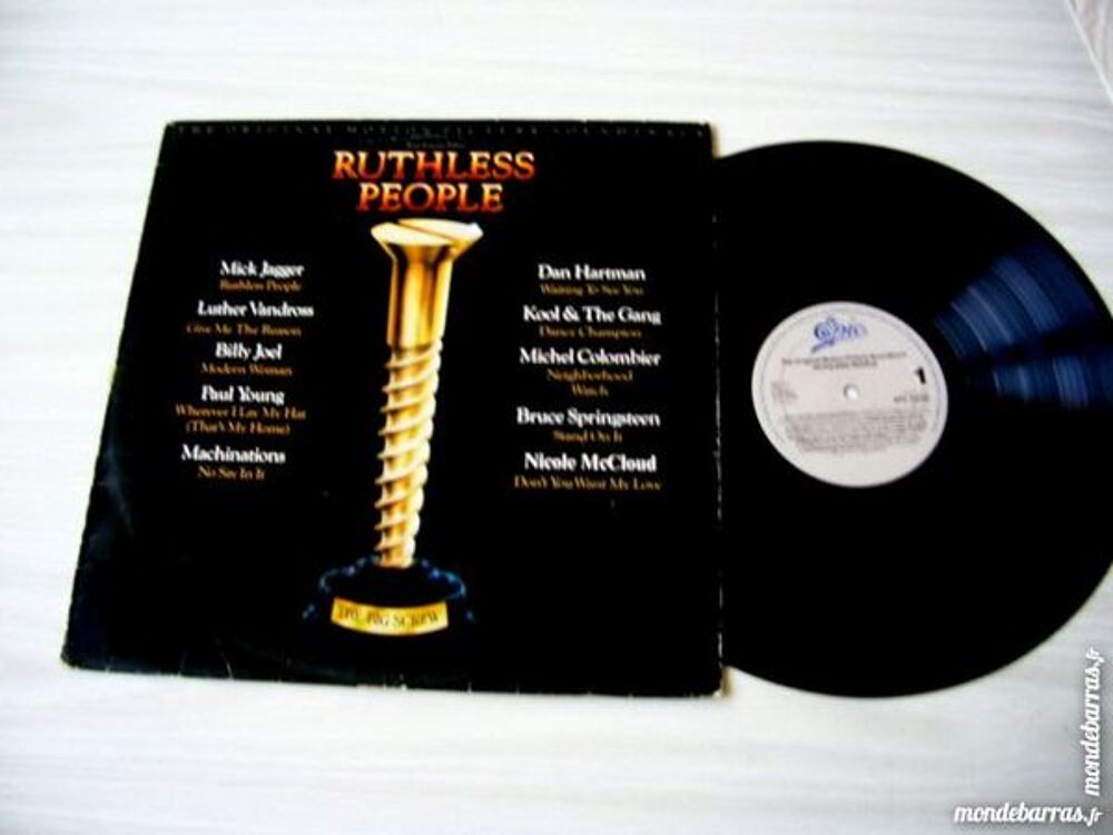 33 TOURS RUTHLESS PEOPLE - Mick JAGGER - BOF CD et vinyles