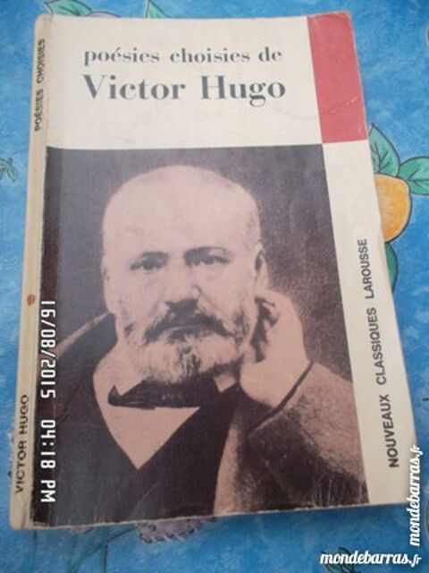POESIES CHOISIES de VICTOR HUGO 2 Chambly (60)