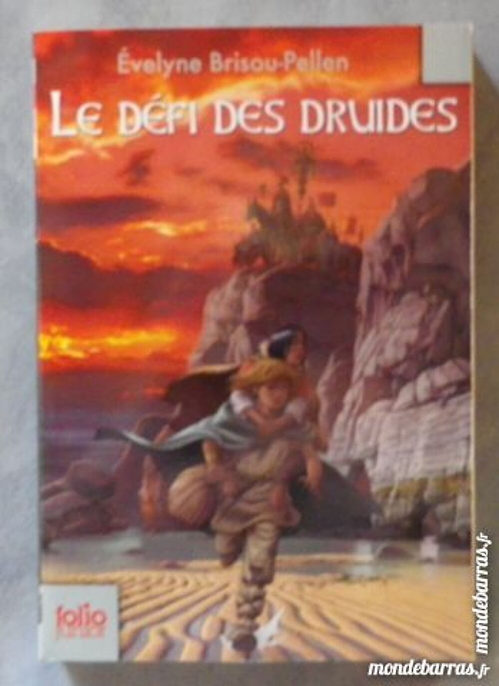 LE DEFI DES DRUIDES d'E. BRISOU-PELLEN Folio Junio Livres et BD