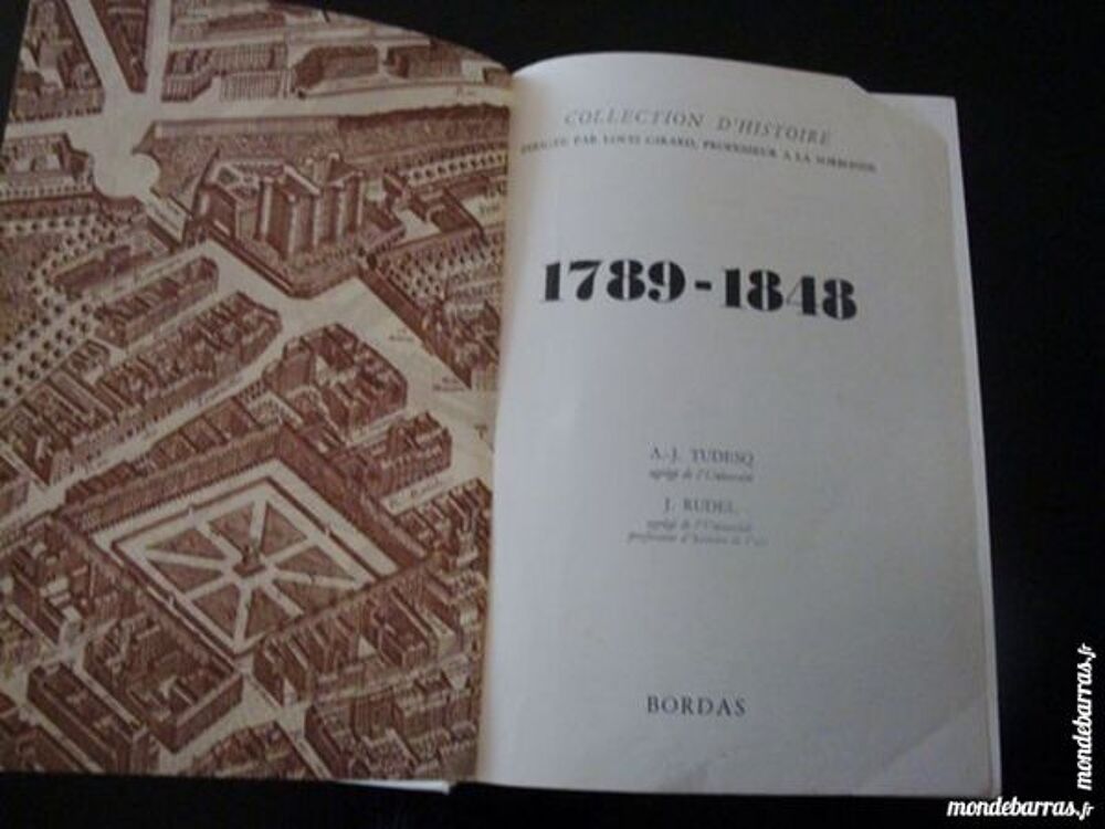 Livre d'histoire p&eacute;riode 1789-1848 Livres et BD
