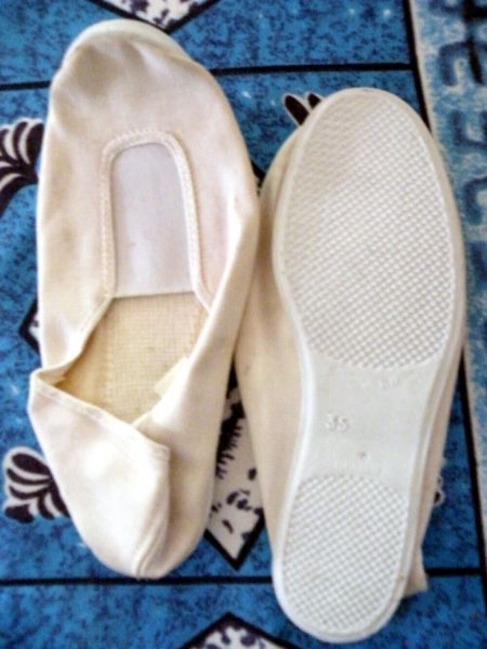 ballerine blanche semelle blanche taille 35 Chaussures