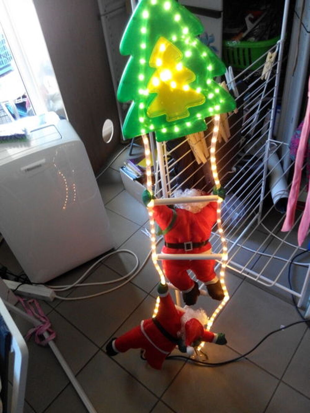 deux p&egrave;res no&euml;ls lumineux Décoration