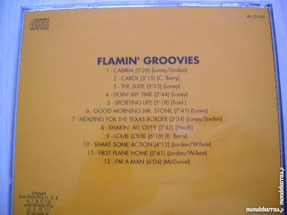 CD FLAMIN GROOVIES Shake some actions CD et vinyles