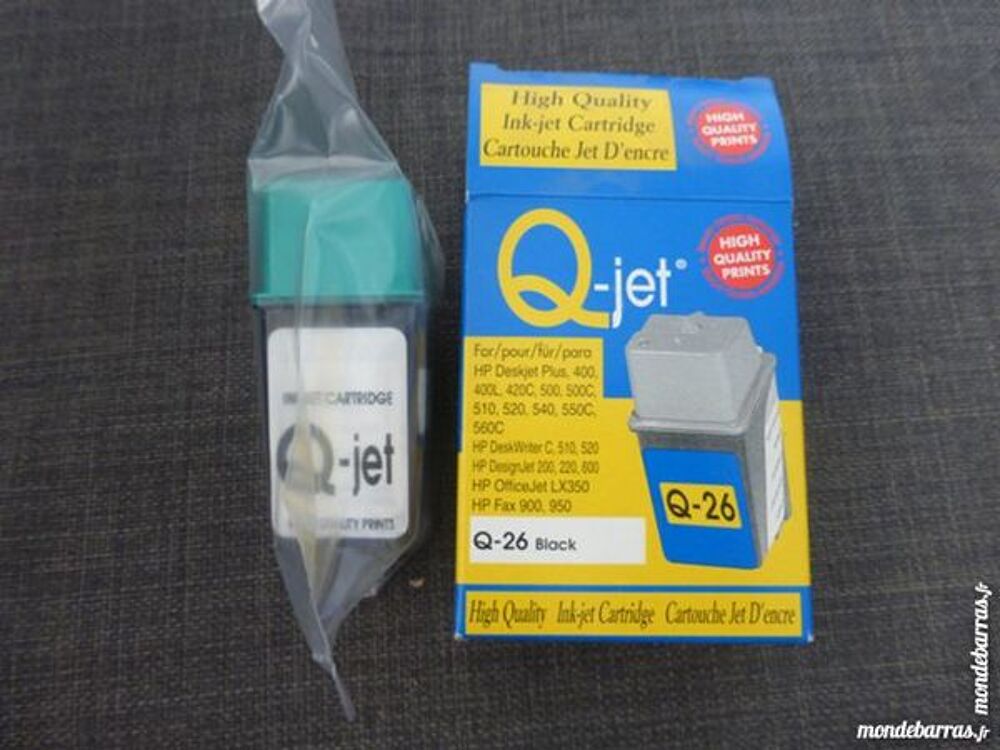 Cartouche compatible Q-jet Black Q-26 Matériel informatique