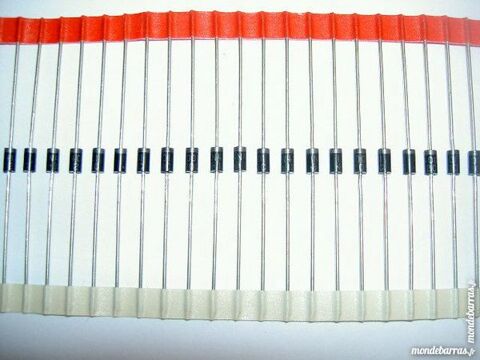 100 Diodes de redressement 1N4001. 5 Fournet-Blancheroche (25)