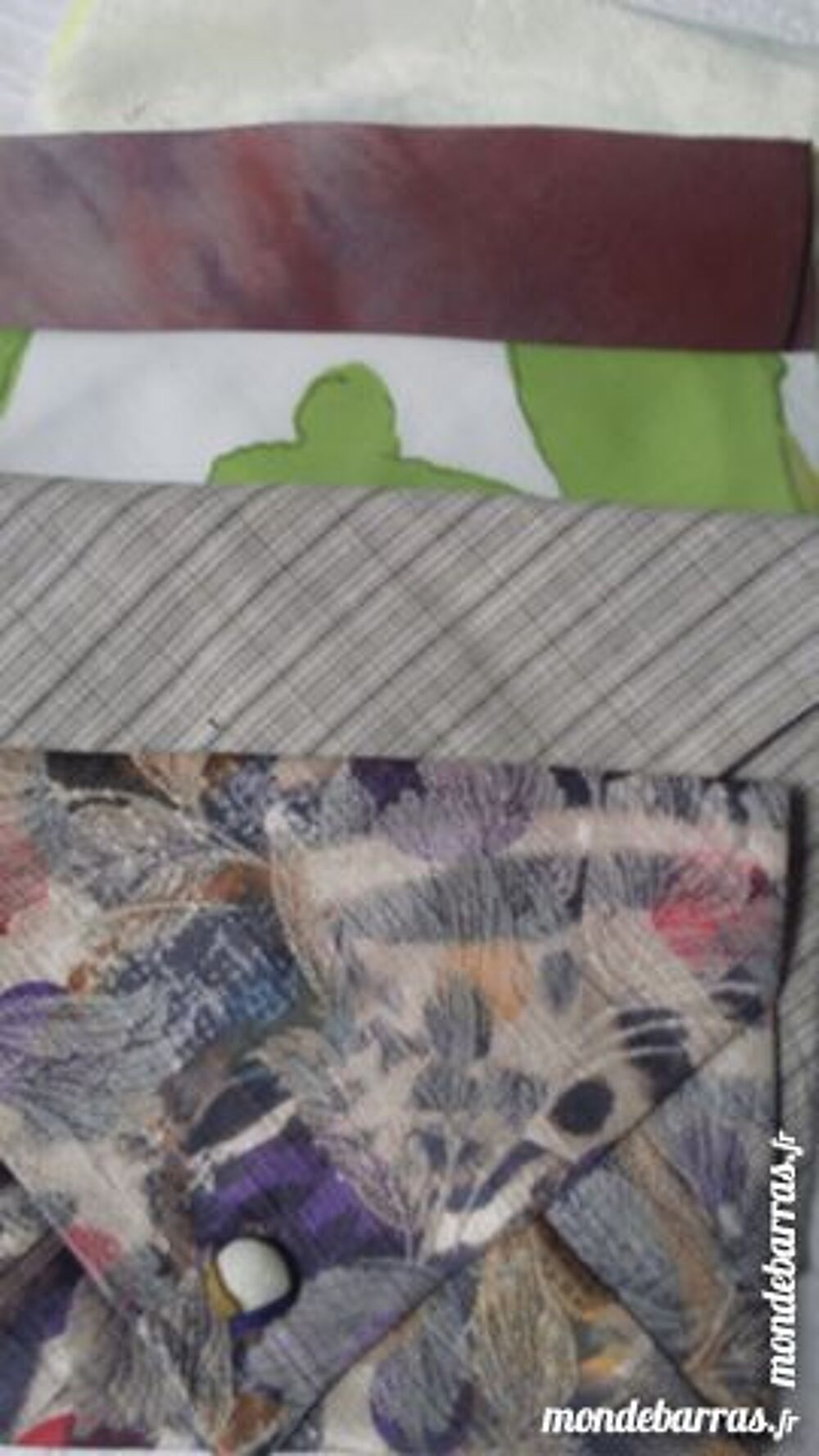 pochettes tissu Maroquinerie