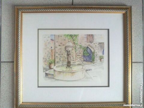 Aquarelle sign�e 120 Challans (85)