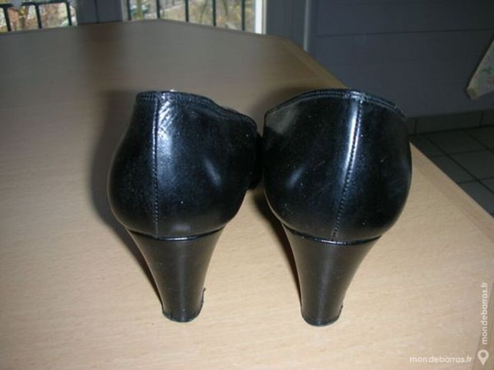 Escarpins cuir et verni Chaussures