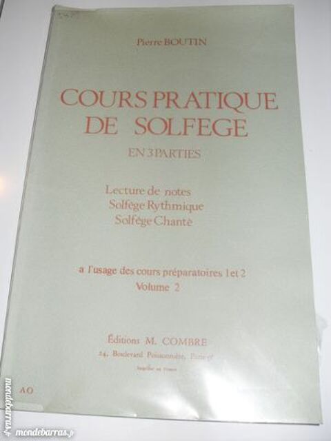 Cours pratique de solfege 14 Saint-Germain-au-Mont-d'Or (69)