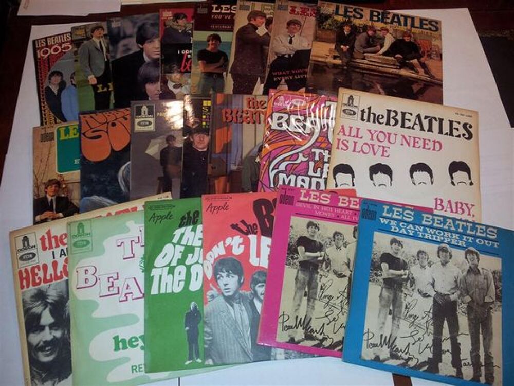 Vinyles 45t de Beatles CD et vinyles