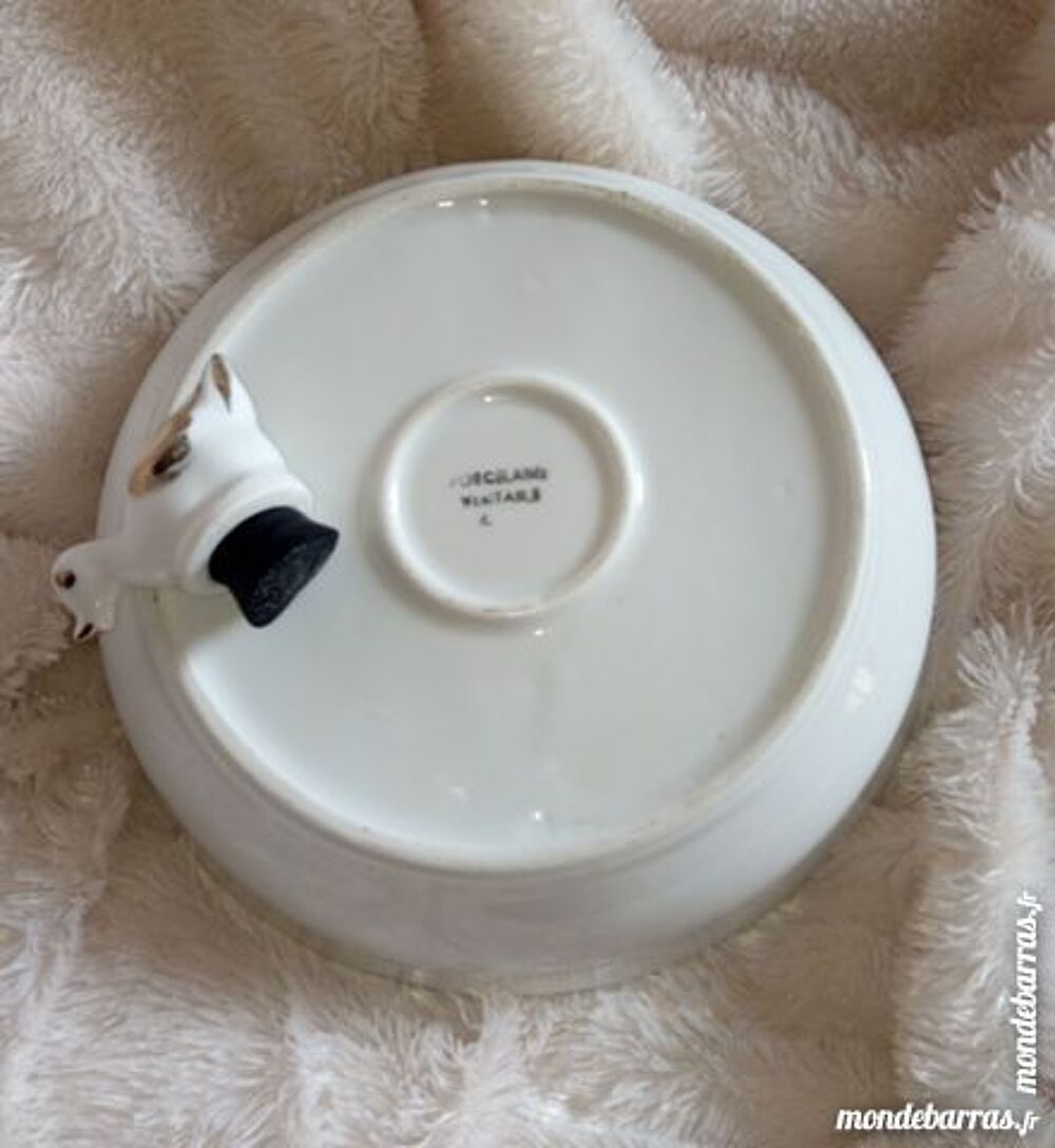 ASSIETE BEBE RETRO EN PORCELAINE Puériculture
