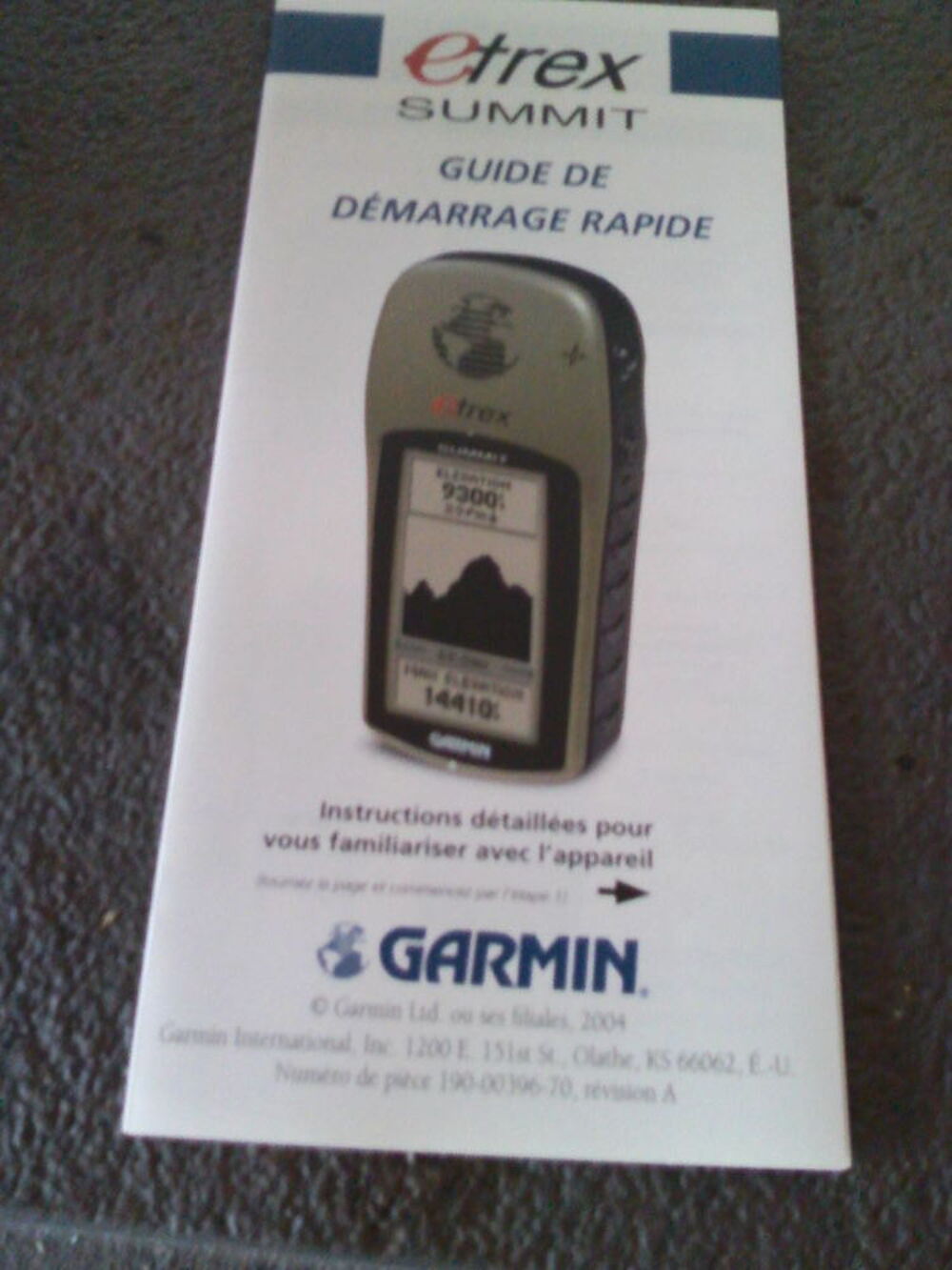 GPS de randonn&eacute;e Sports