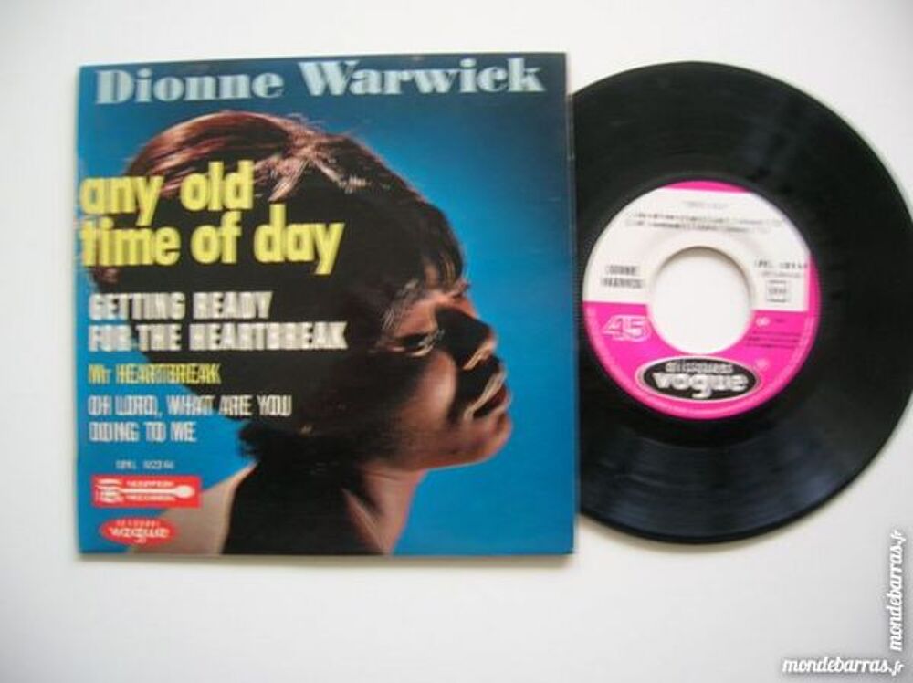 EP DIONNE WARWICK Any old time of day CD et vinyles
