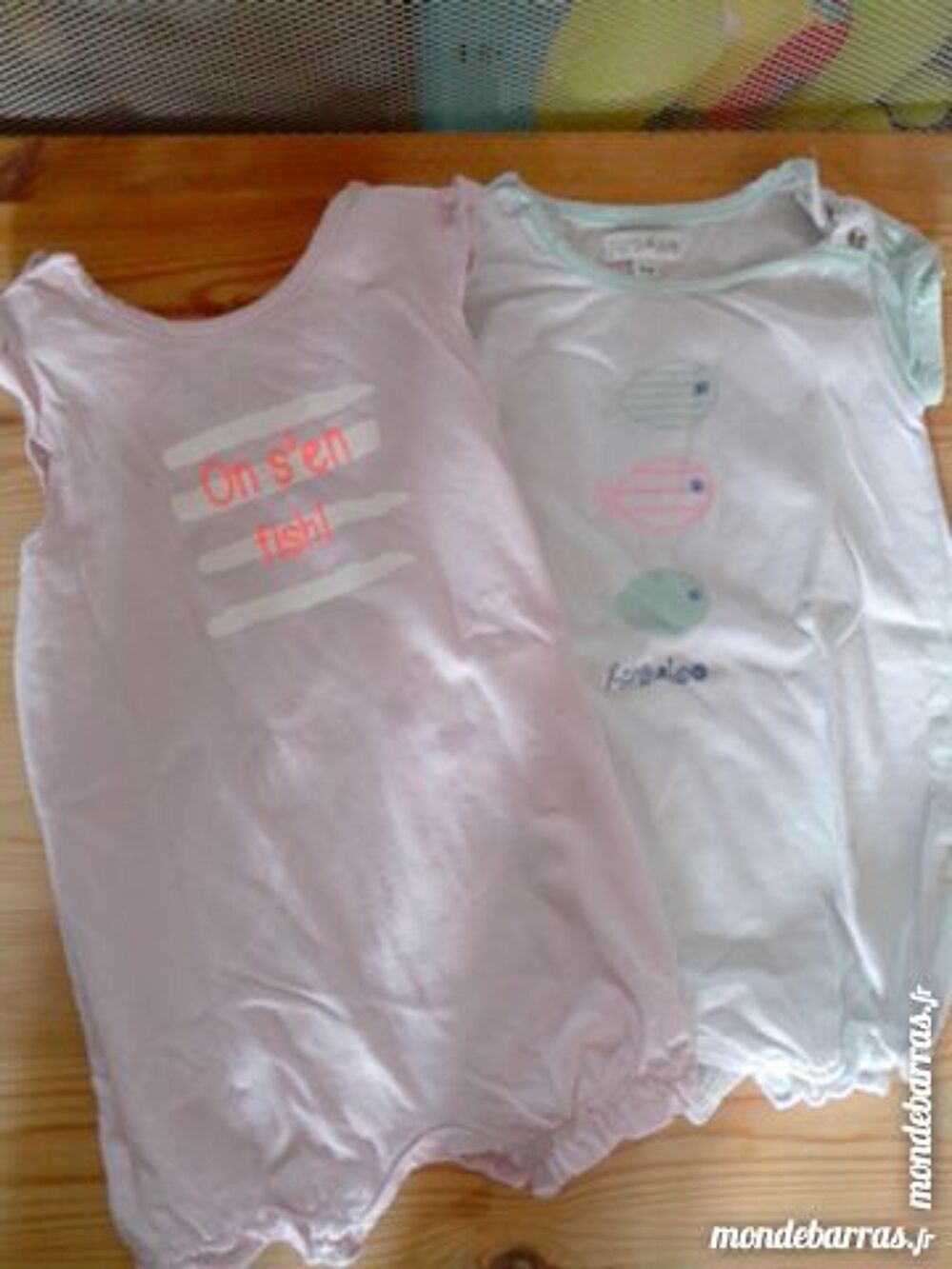 lot de 2 pyjacourt Vtements enfants