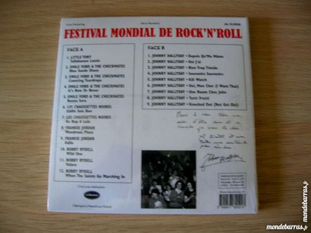 CD FESTIVAL MONDIAL de ROCK'N'ROLL - 1961 JOHNNY CD et vinyles