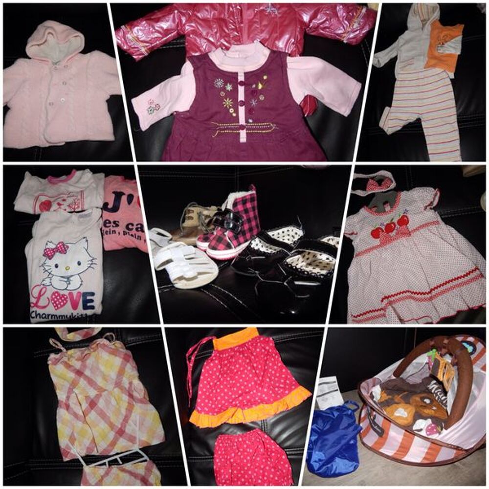 Grand lots de v&ecirc;tement pour b&eacute;b&eacute; de 0 &agrave; 6 mois Vêtements enfants