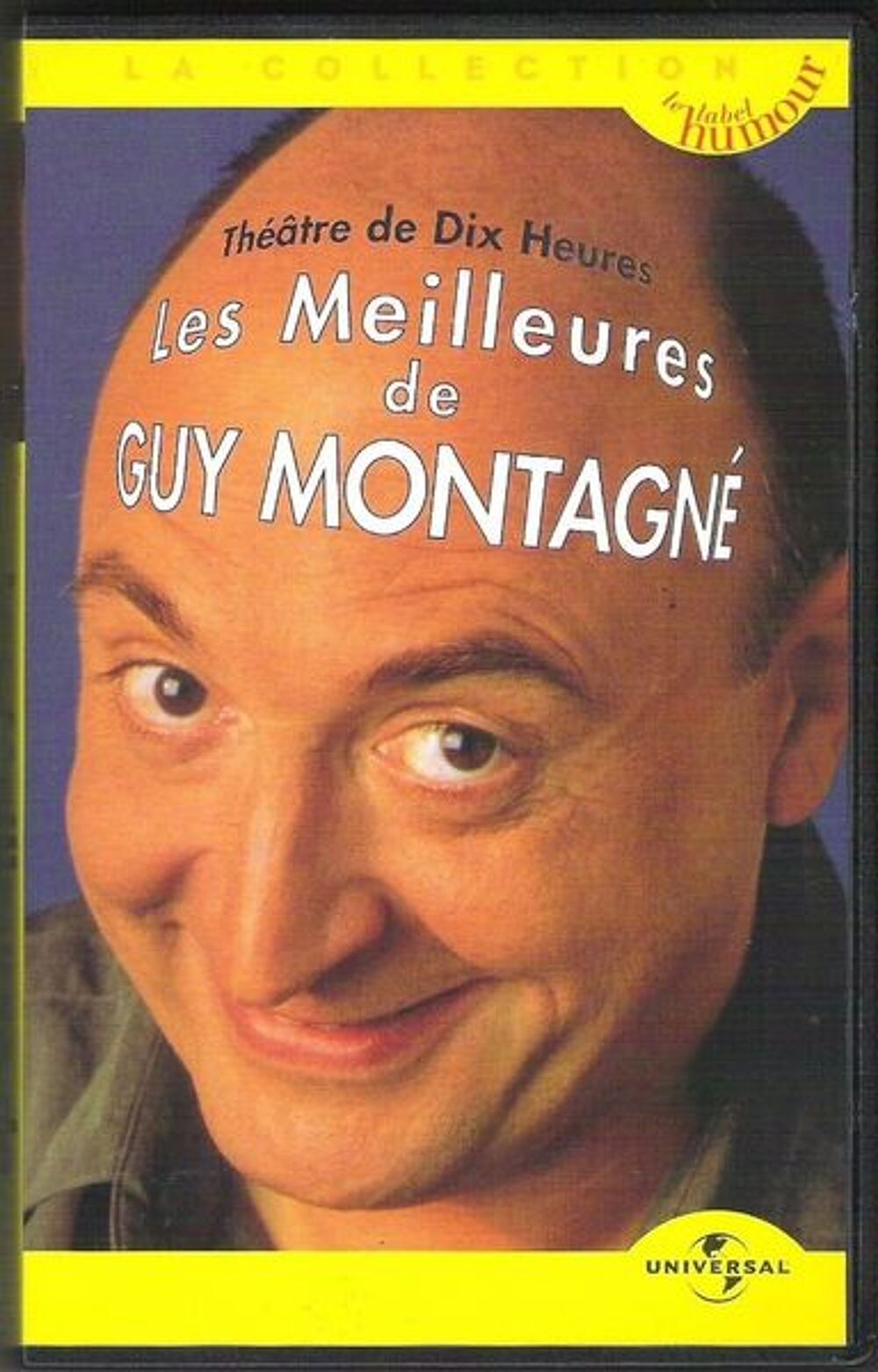 cassette vhs vid&eacute;o humour Les meilleures de Guy Montagn&eacute; DVD et blu-ray