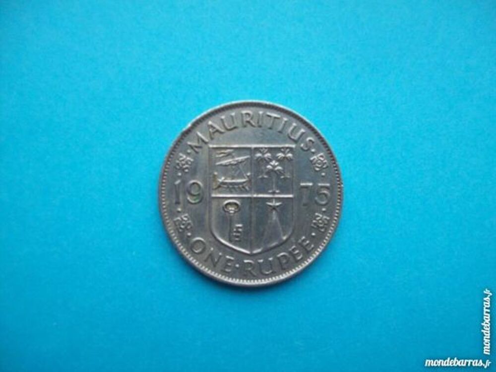 PI&Egrave;CE DE MONNAIE MAURITIUS ONE RUPEE 1975 