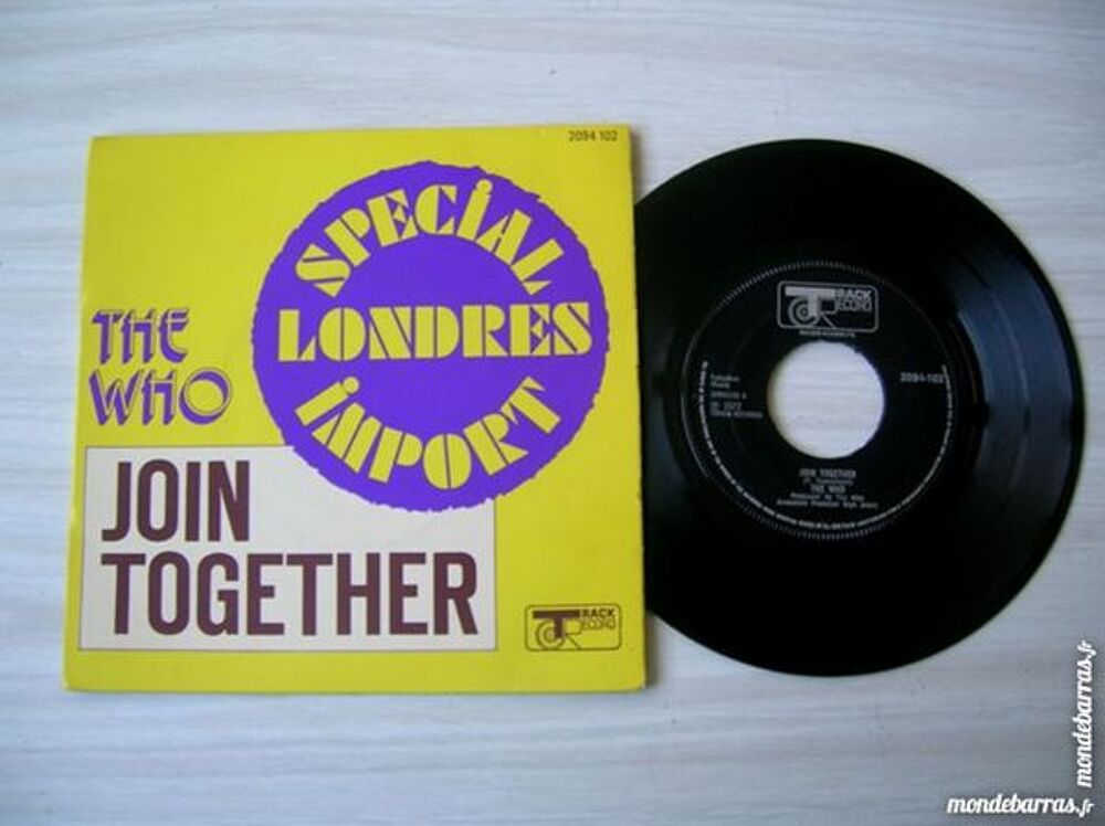 45 TOURS THE WHO Join together CD et vinyles