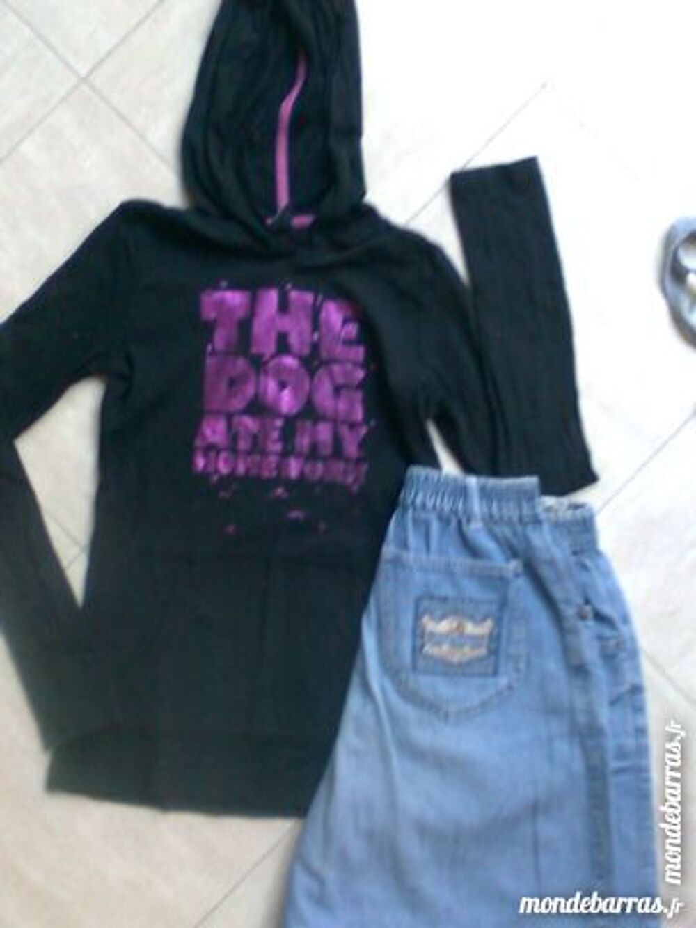 short large + 2 tee shirts - 12 ans - zoe Vêtements enfants