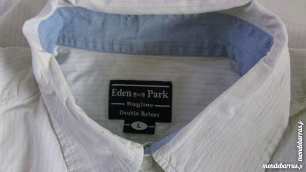 CHEMISE BLANCHE M COURTES T. L EDEN PARK Vêtements