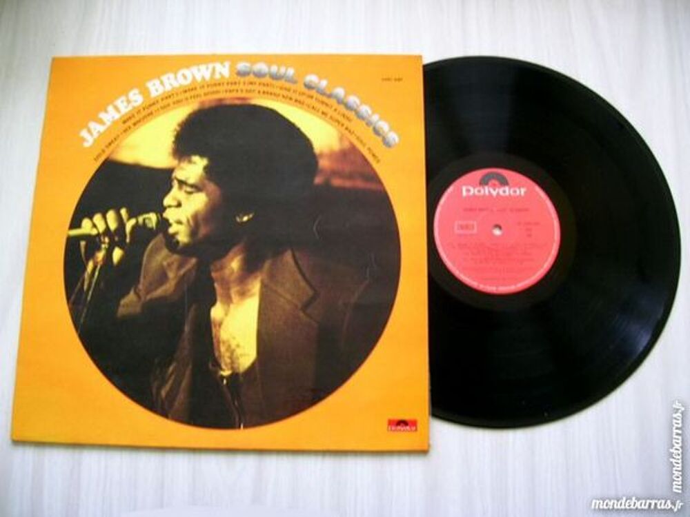 33 TOURS JAMES BROWN Soul classics - ORIGINAL CD et vinyles