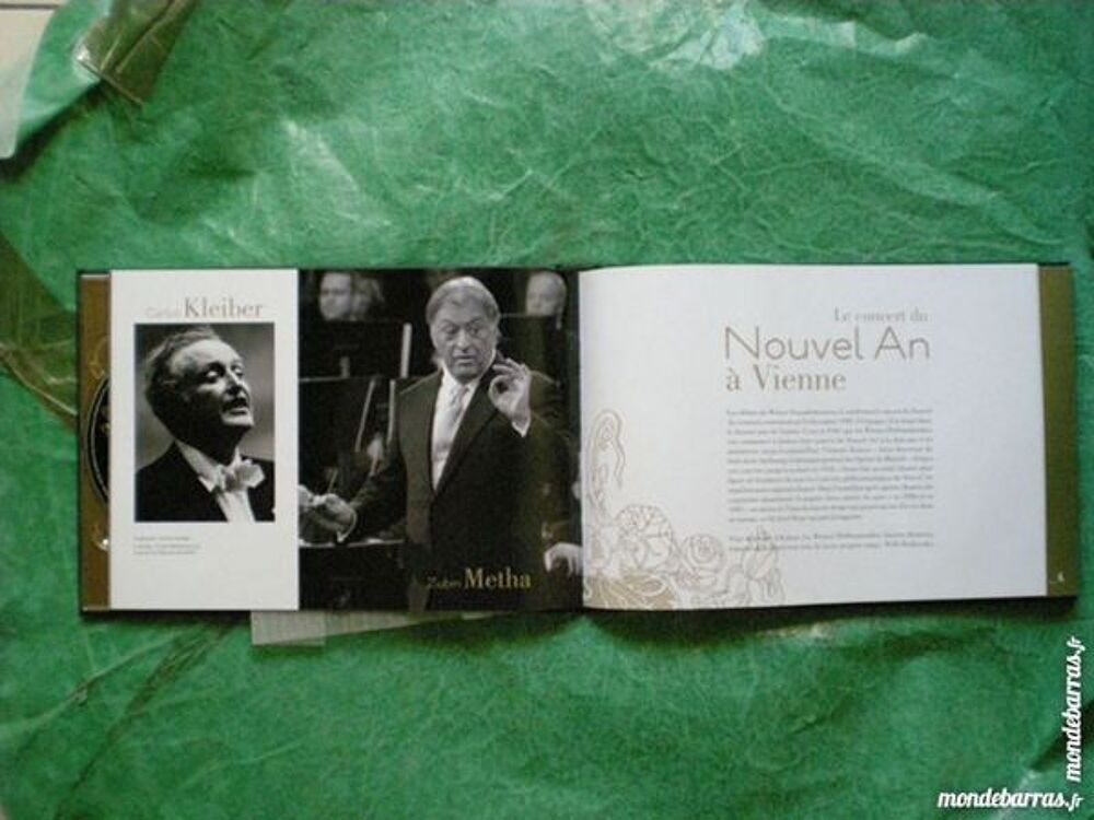 coffret 4 CD &laquo; Le concert du nouvel an &agrave; viennes&raquo; CD et vinyles