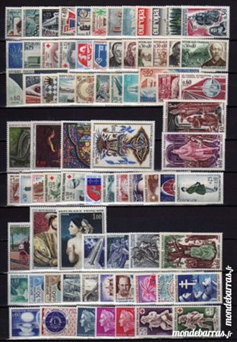 LOT Q de 77 Timbres France NEUFS** 10 La Seyne-sur-Mer (83)