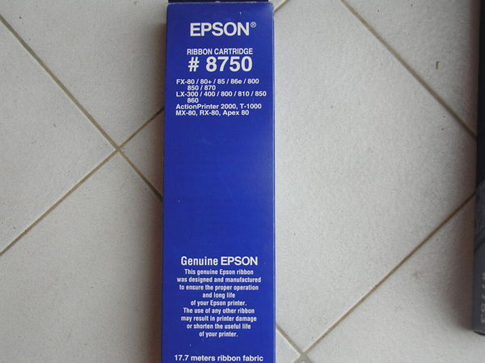 Ruban EPSON 8750 Matériel informatique