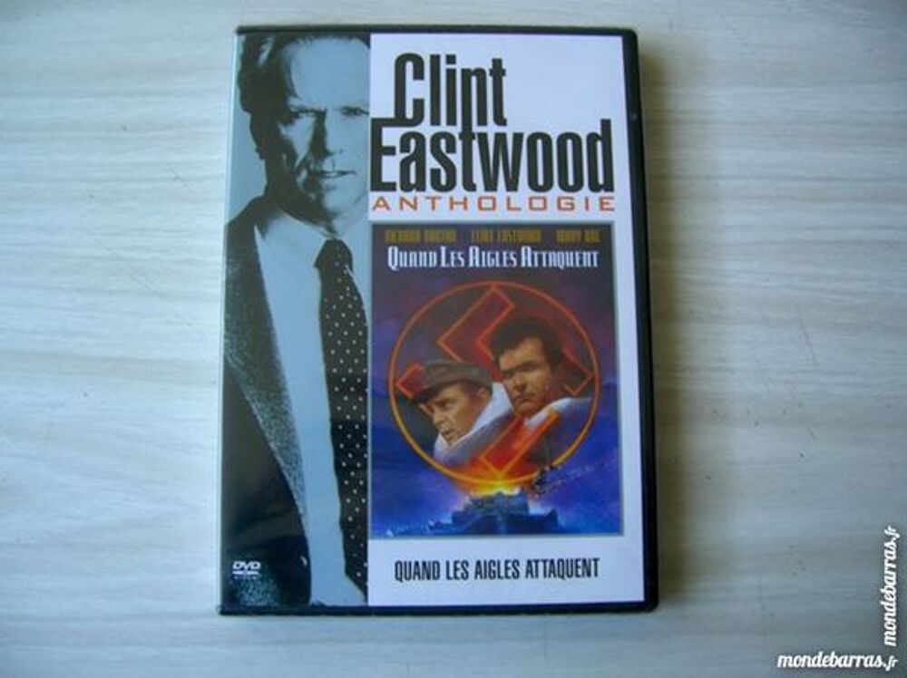 DVD QUAND LES AIGLES ATTAQUENT - Clint Eastwood DVD et blu-ray