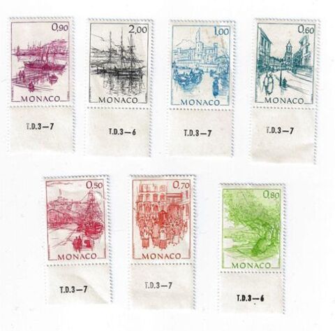 Timbres originaux Monaco 7 Nice (06)