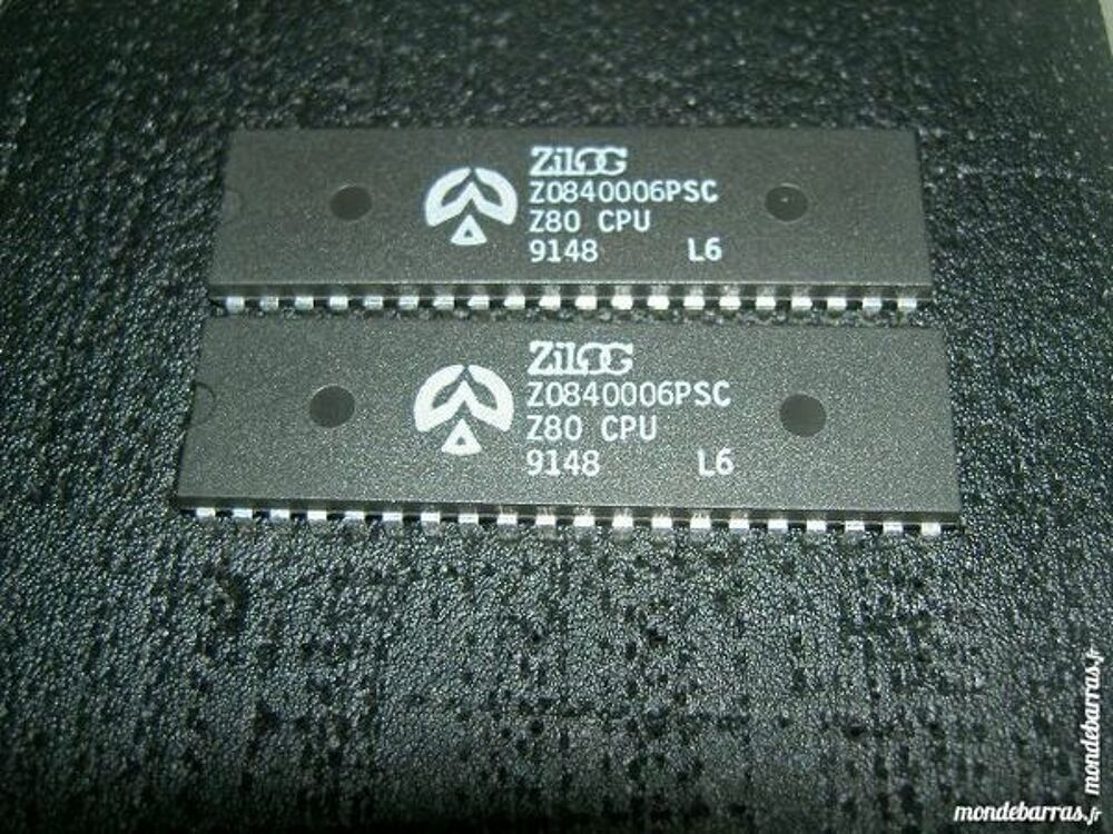 2 microprocesseurs Z80. Bricolage
