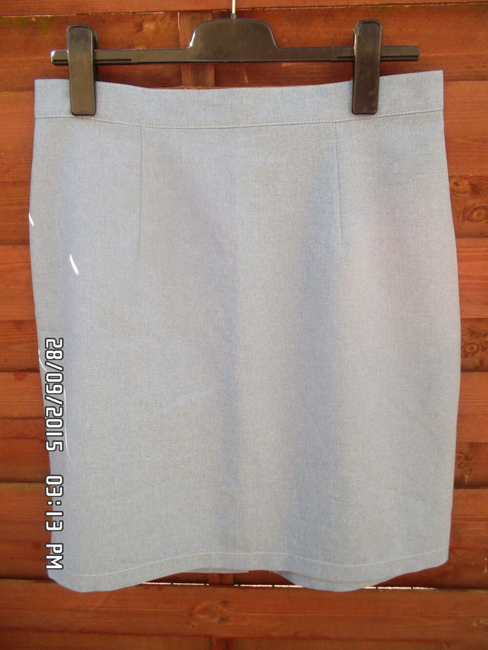 JUPE BLEU CIEL*JUSTE 2E*KIKI60230 Vêtements