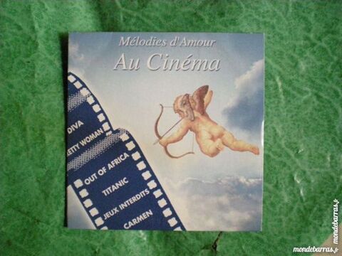  CD     Mélodie d' amour au cinéma     2 Saleilles (66)