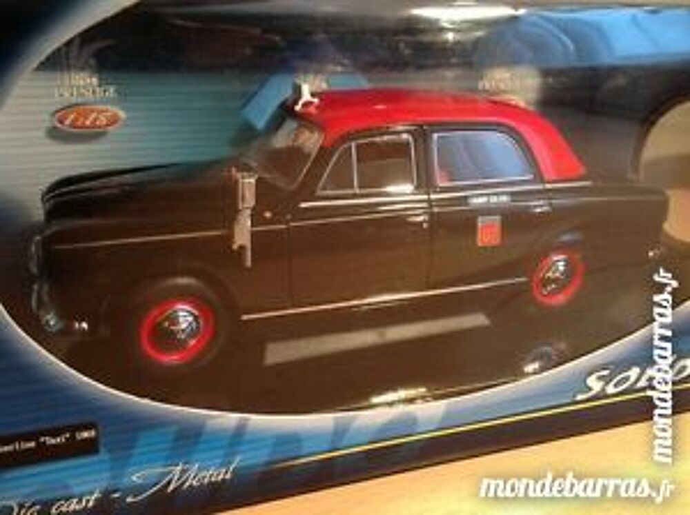 Peugeot 403 Taxi miniature 1/18 Solido Neuf Boite Jeux / jouets