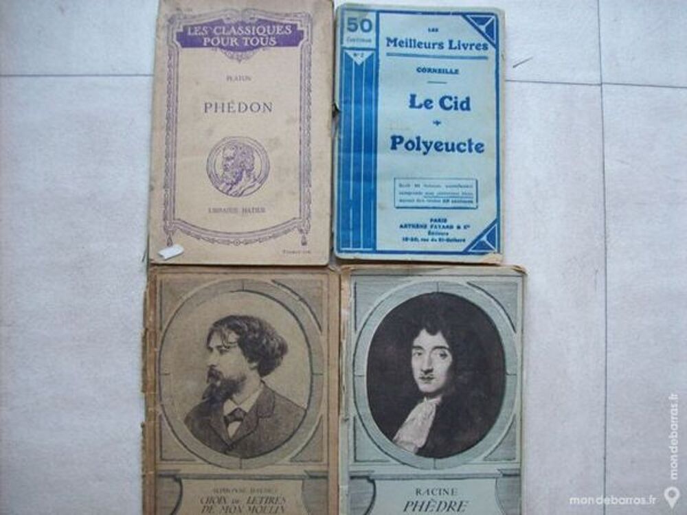 Classiques anciens - Racine,Platon,Corn….-zoeads Livres et BD