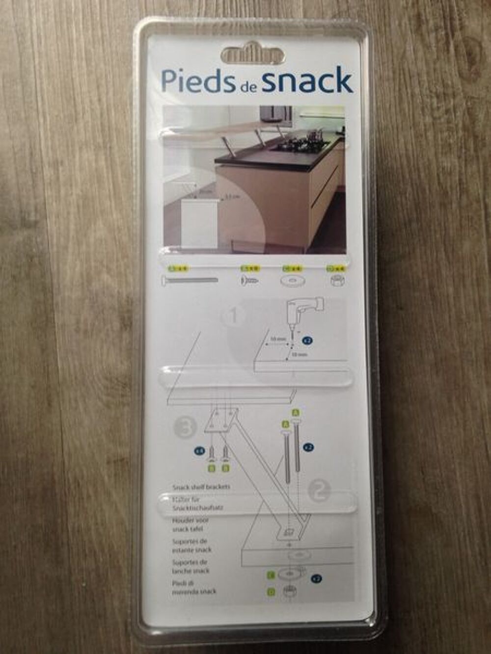 support pied snack pour cuisine Meubles