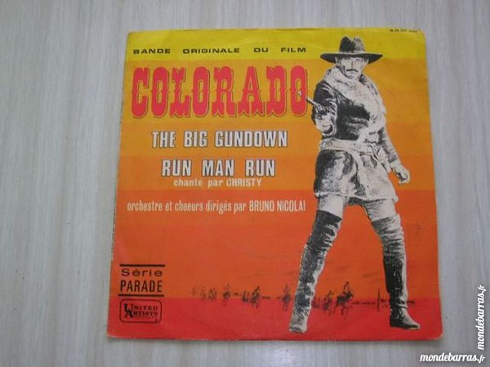 45 TOURS COLORADO - Western E.MORRICONE - BOF CD et vinyles