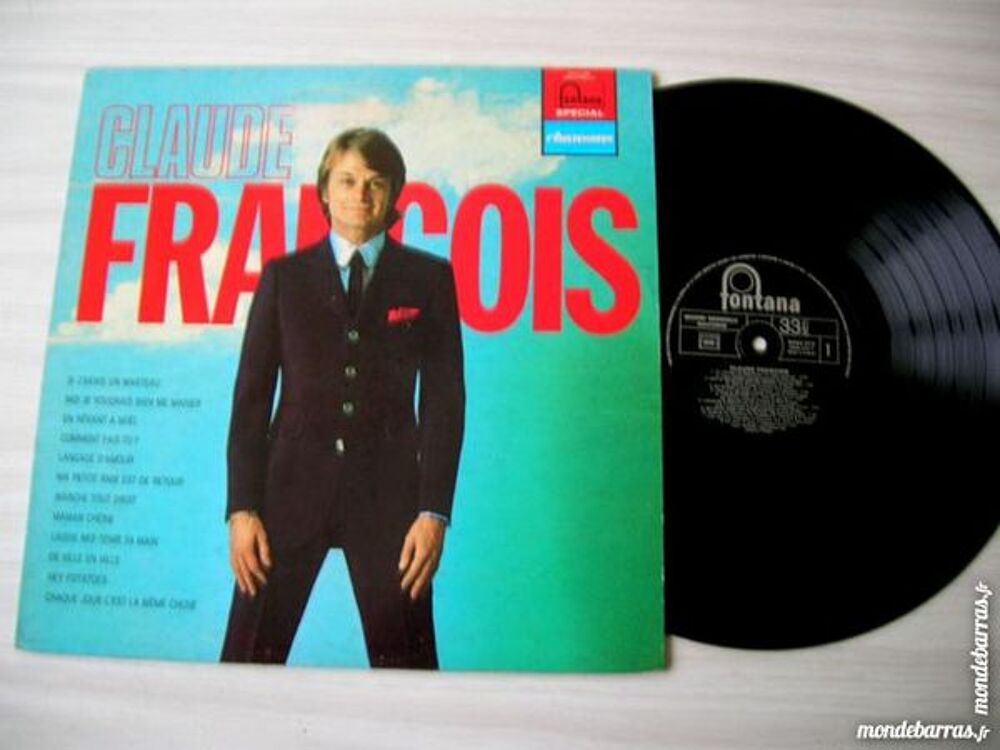 33 TOURS CLAUDE FRANCOIS Chansons CD et vinyles