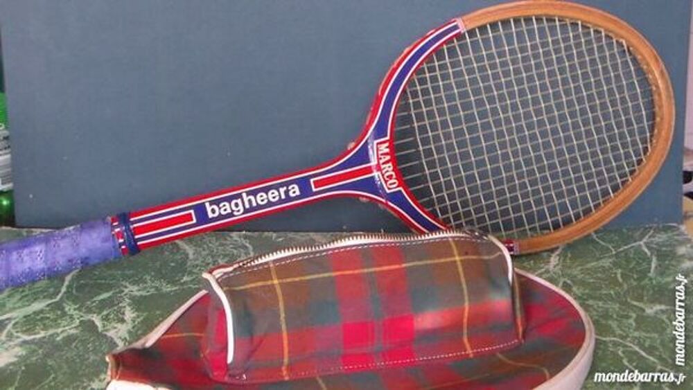 Raquettes tennis anciennes Bagheera , Marco Sports