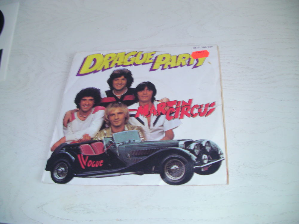 45 tours BENNY B et MARTIN CIRCUS CD et vinyles
