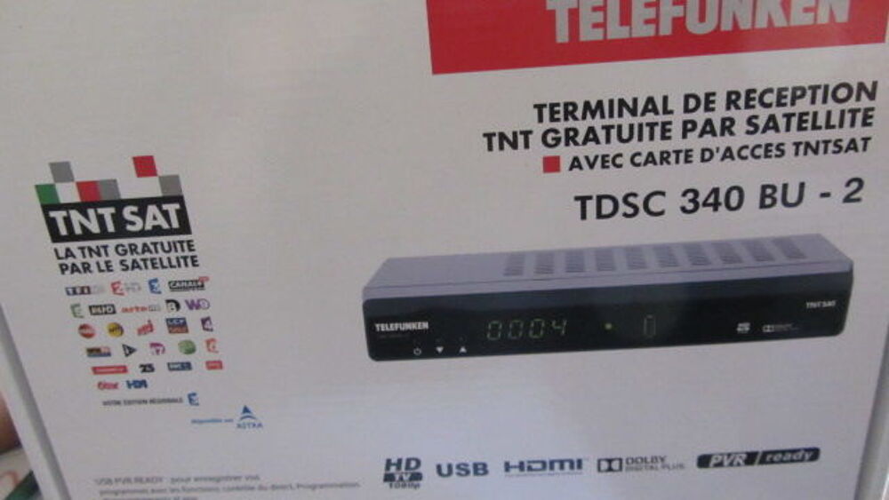 parabole TELECO 85 Centim&egrave;tres + terminal TNT Photos/Video/TV
