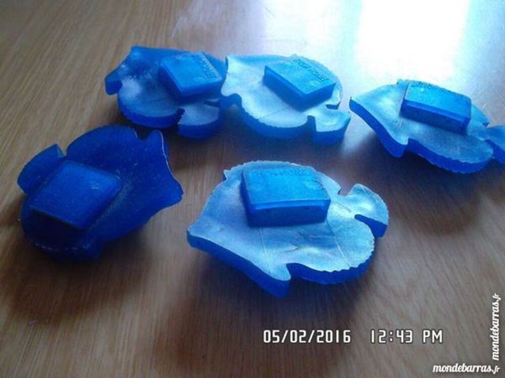 LOT 5 POISSONS BLEU*JUSTE 1E*KIKI60230 Décoration