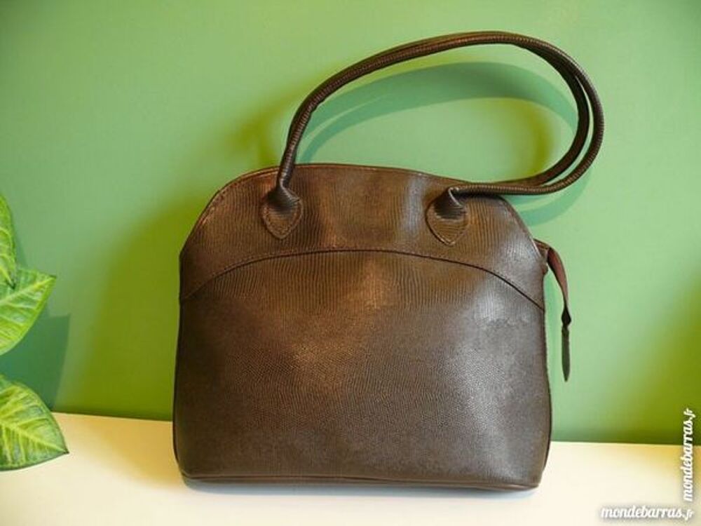 SAC A MAIN - imitation croco Maroquinerie