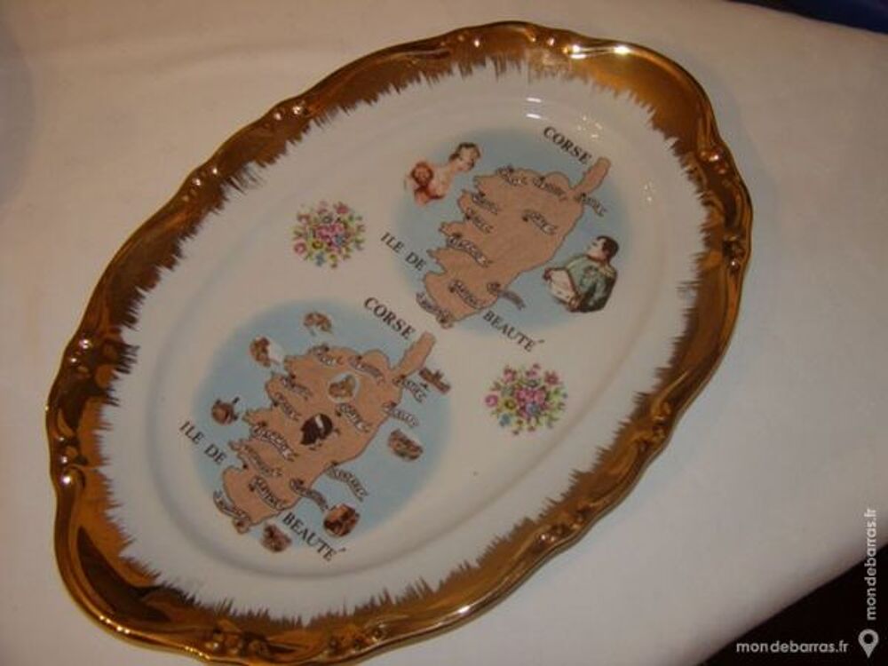 Plat oval de Corse Décoration