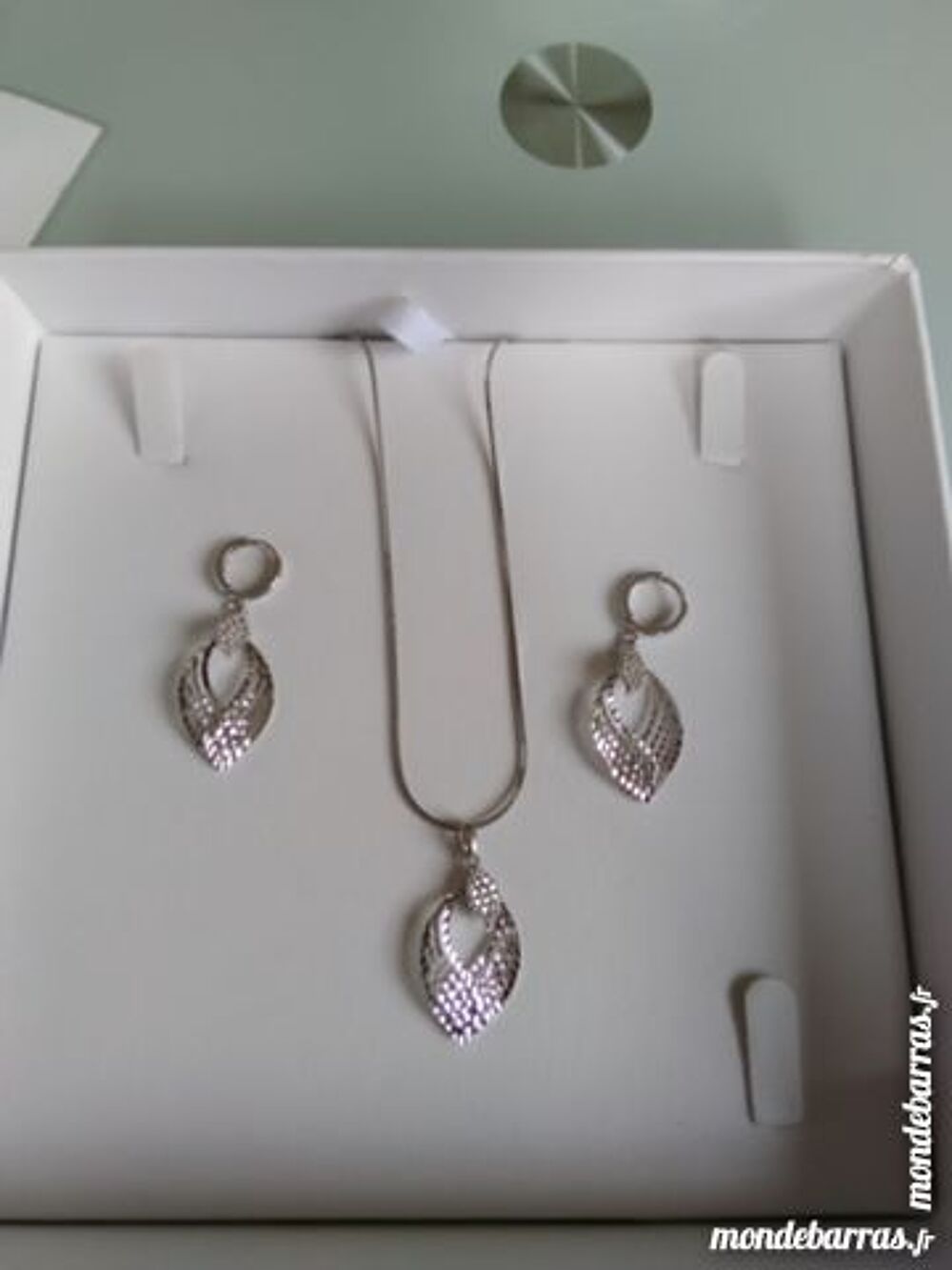 Parure argent Bijoux et montres