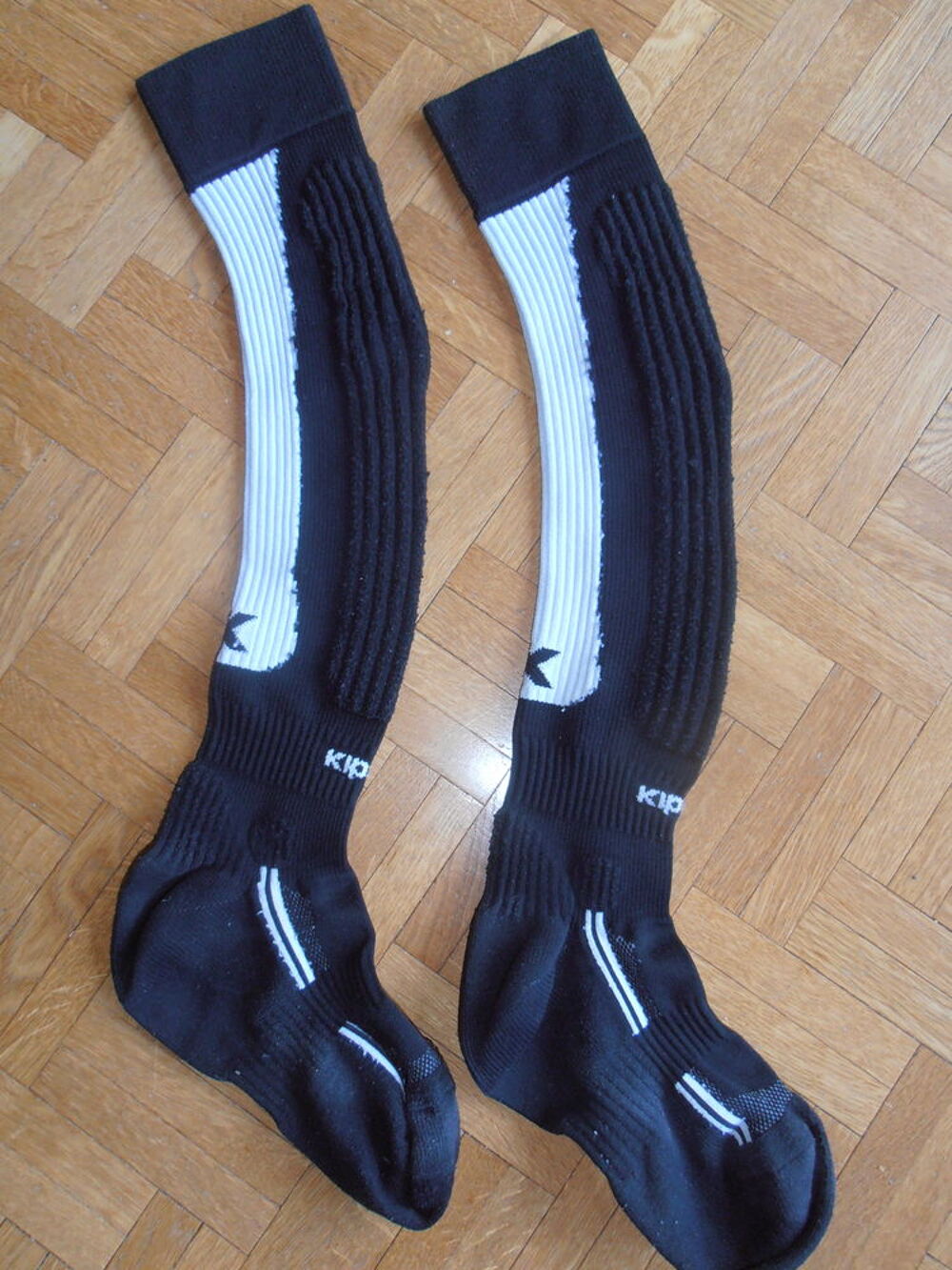 Chaussettes football noires (80) Sports